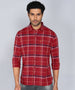 Elite Red Checkered Shirt