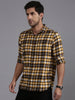 Classic Mustard Checkered Shirt