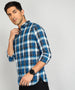 Classic Blue Twill Check Shirt