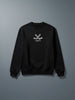Men's casual comfort fit black sweatshirt | Black