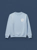Essential Pastel Crewneck Sweatshirt | Light Blue