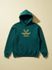 Wrogn Oversized Graphic Hoodie For Men | Teal