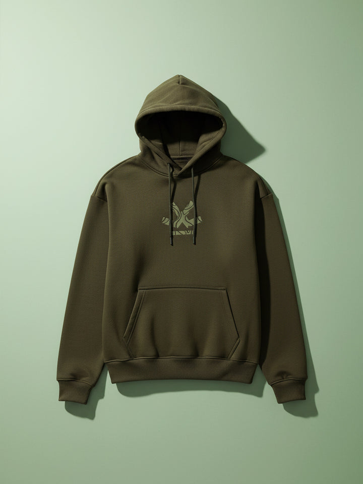 Men’s Olive Core Emblem Hoodie | Olive