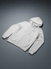 Men’s Solid Zip-Up Hoodie Sweatshirt | Snow White