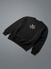 Men's casual comfort fit black sweatshirt | Black
