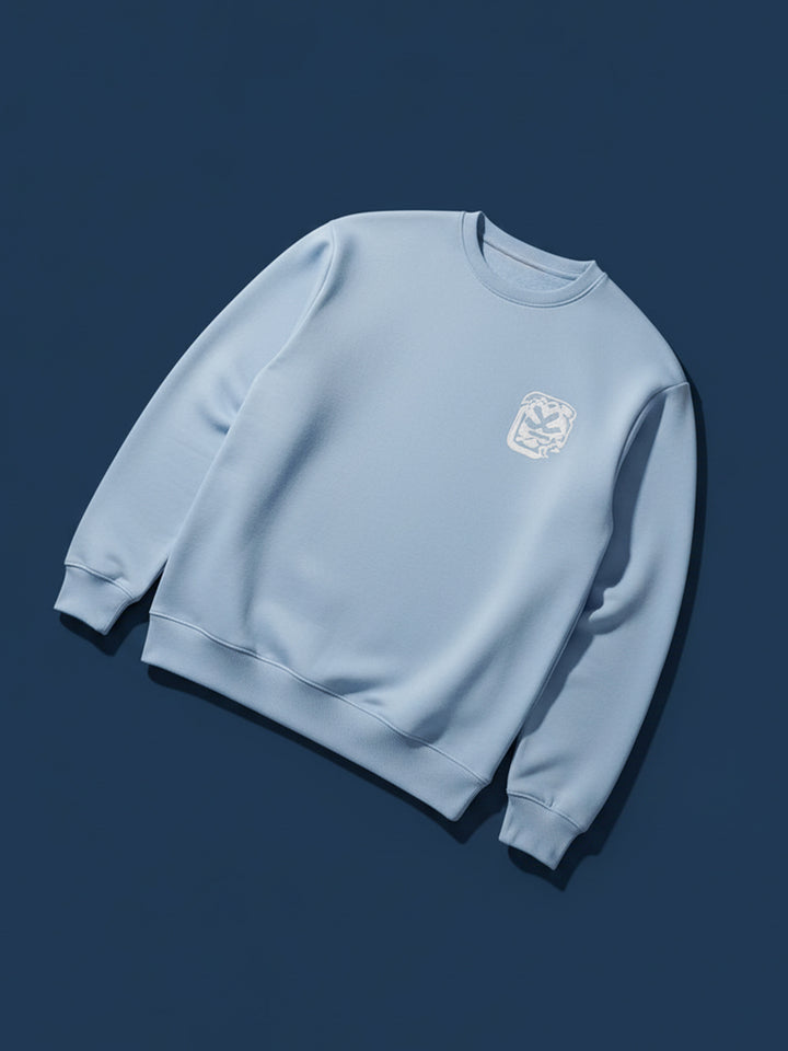 Essential Pastel Crewneck Sweatshirt | Light Blue