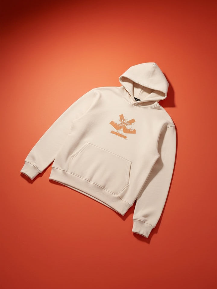 Wrogn Oversized Graphic Hoodie For Men | Tapioca