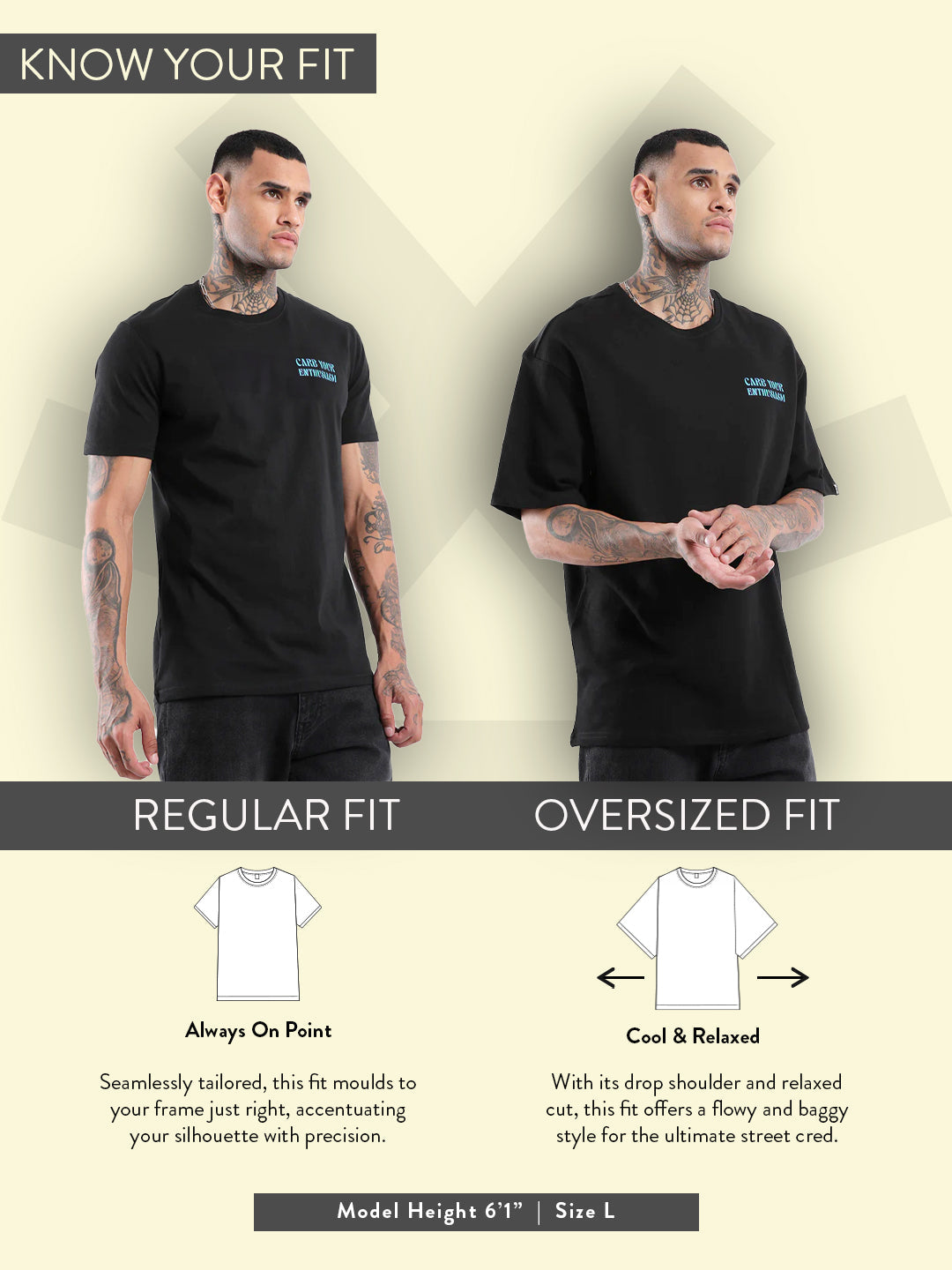 Heavy GSM Blur Logo T-Shirt | Khaki
