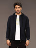 Bold Black Hooded Sweatshirt