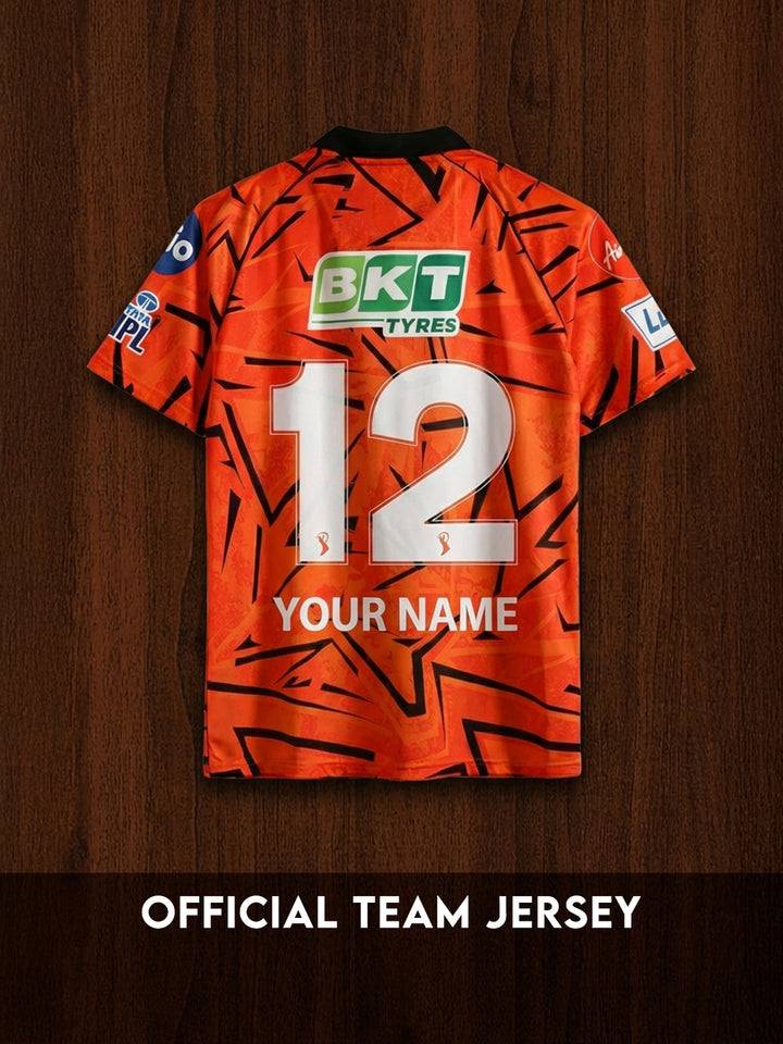 Wrogn x SRH Personalized Official Team Jersey
