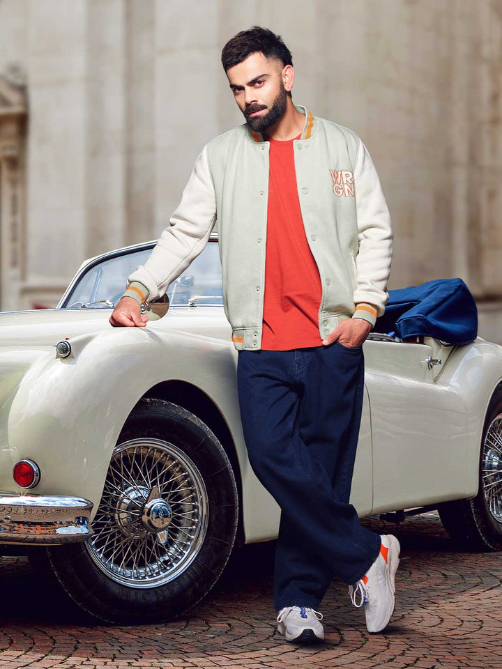 Pastel Varsity Bomber Jacket