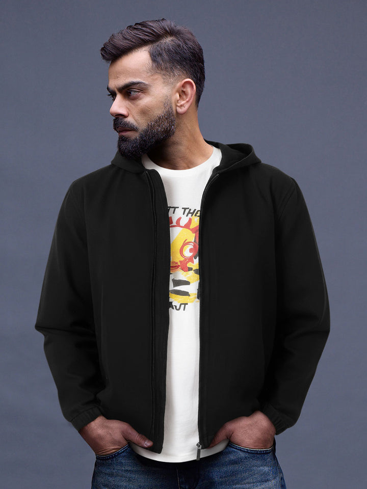 Storm Black Hooded Jacket