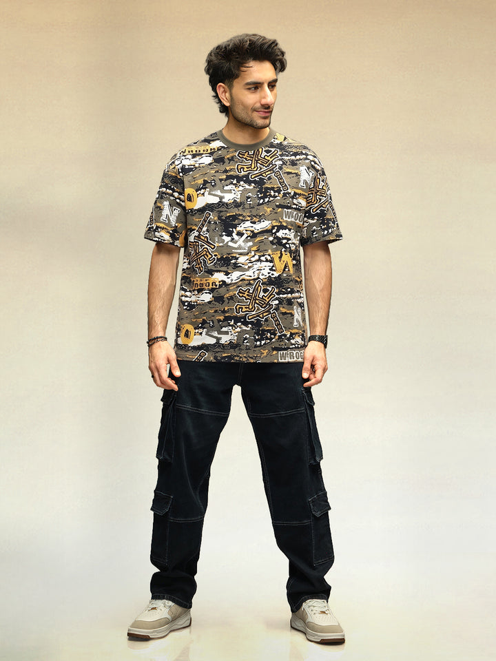 Classic Oversized AOP T-Shirt  | Multicolor