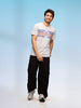 Slim Fit Classic Placement Printed T-Shirt  | Off White