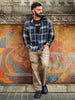 Blue Daze Hooded Shirt