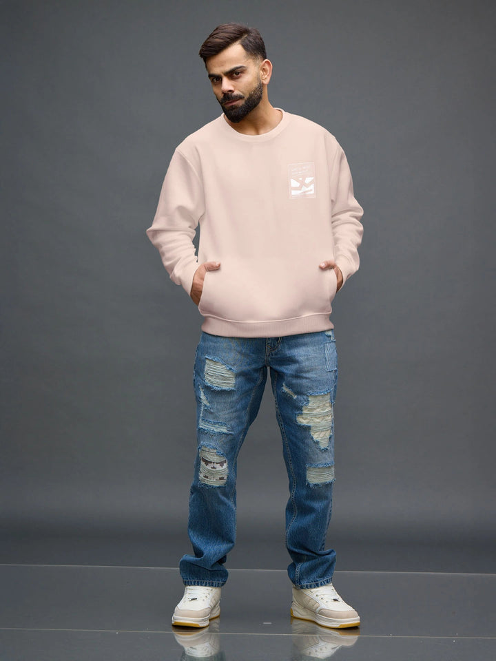 Premium Light Pink Sweatshirt