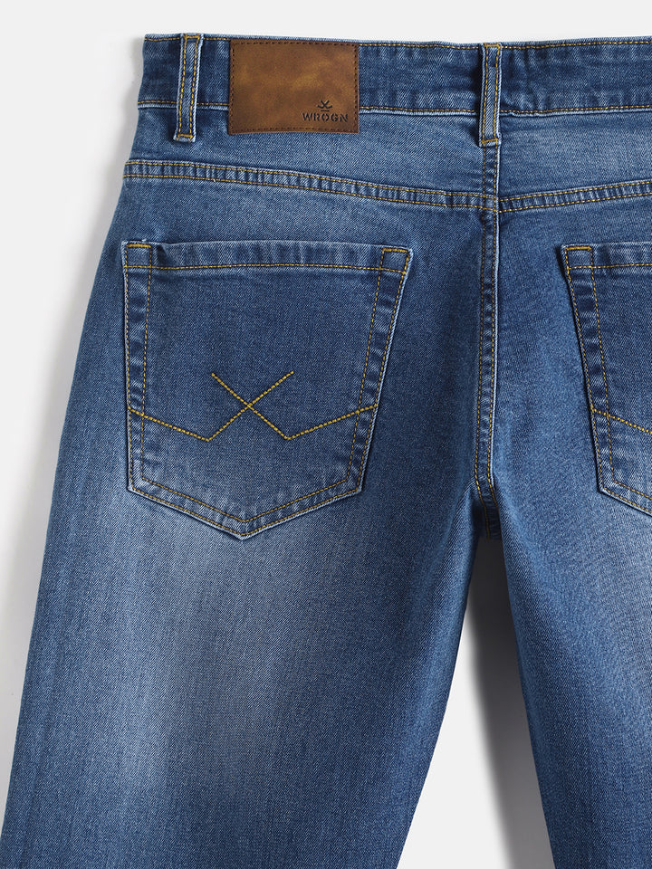 Vintage Skinny Crop Jeans | Blue