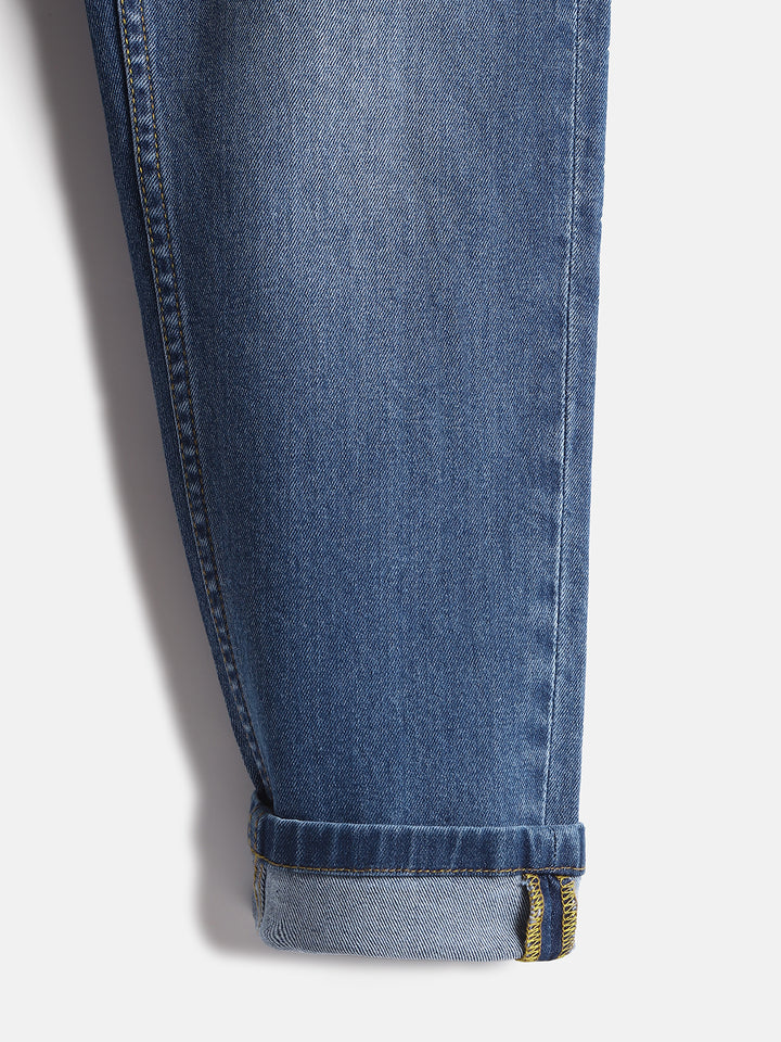 Vintage Skinny Crop Jeans | Blue