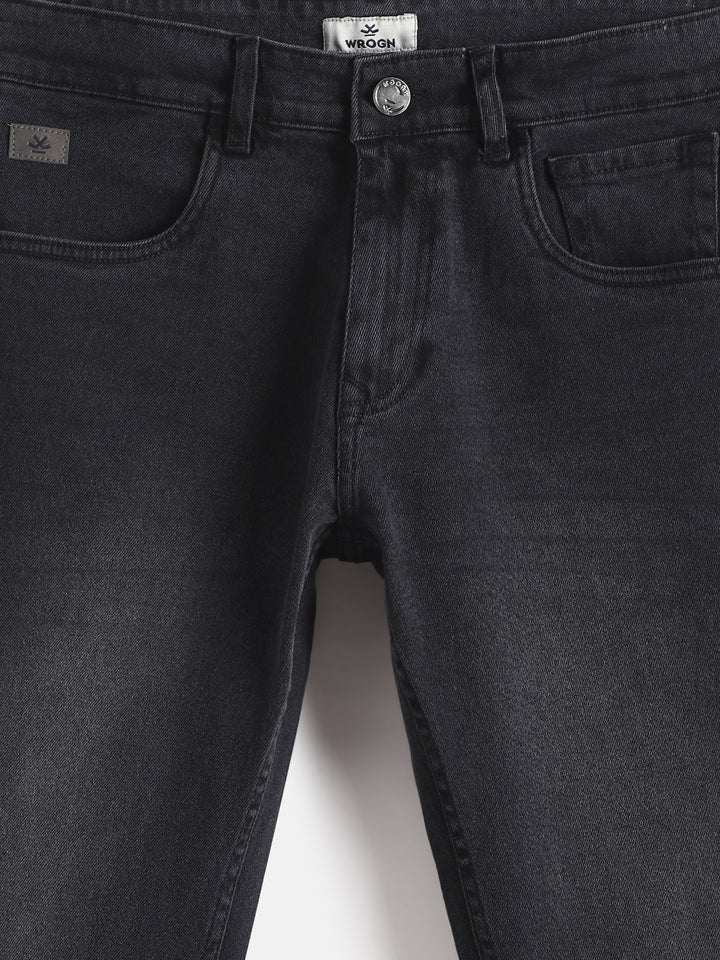 Casual Slim Tapered Jeans  | Grey