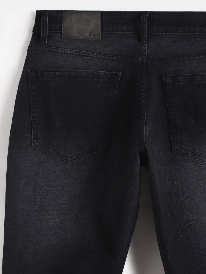 Light Fade Straight Fit Jeans | Grey