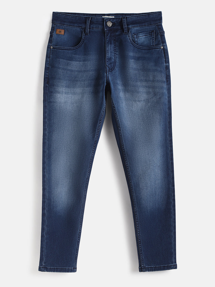 Light Fade Skinny Crop Jeans | Blue