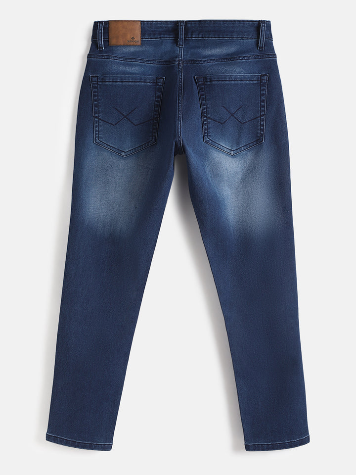Light Fade Skinny Crop Jeans | Blue