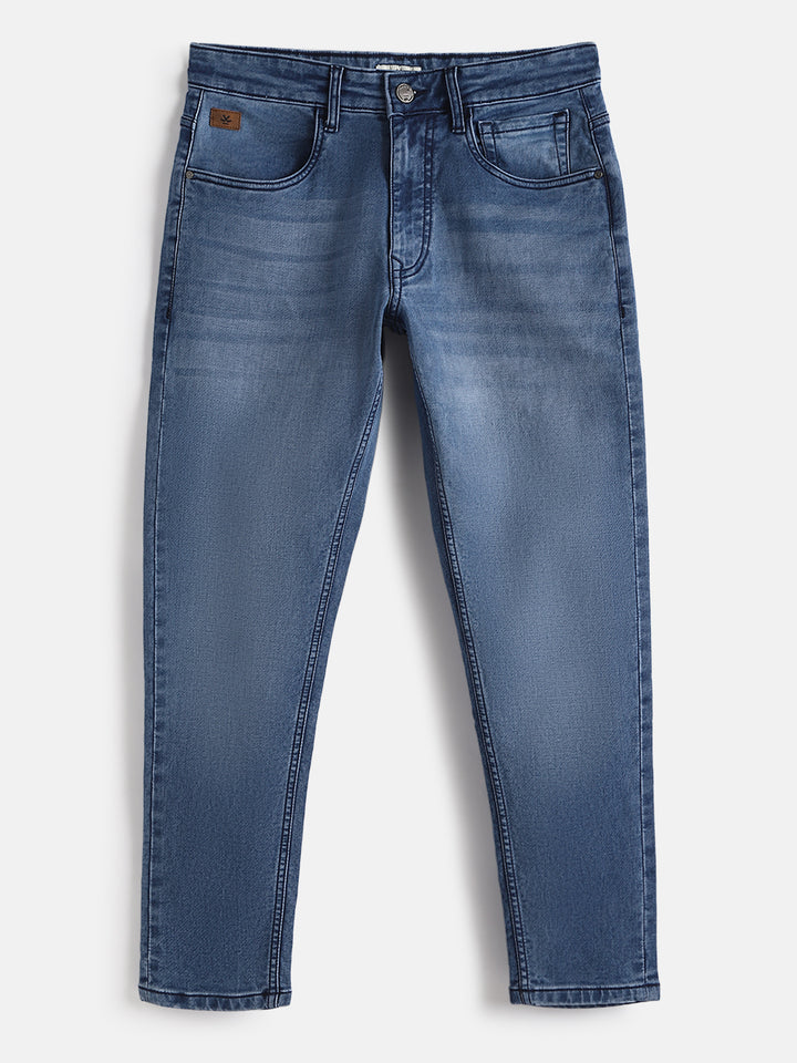 Vintage Skinny Crop Jeans | Blue