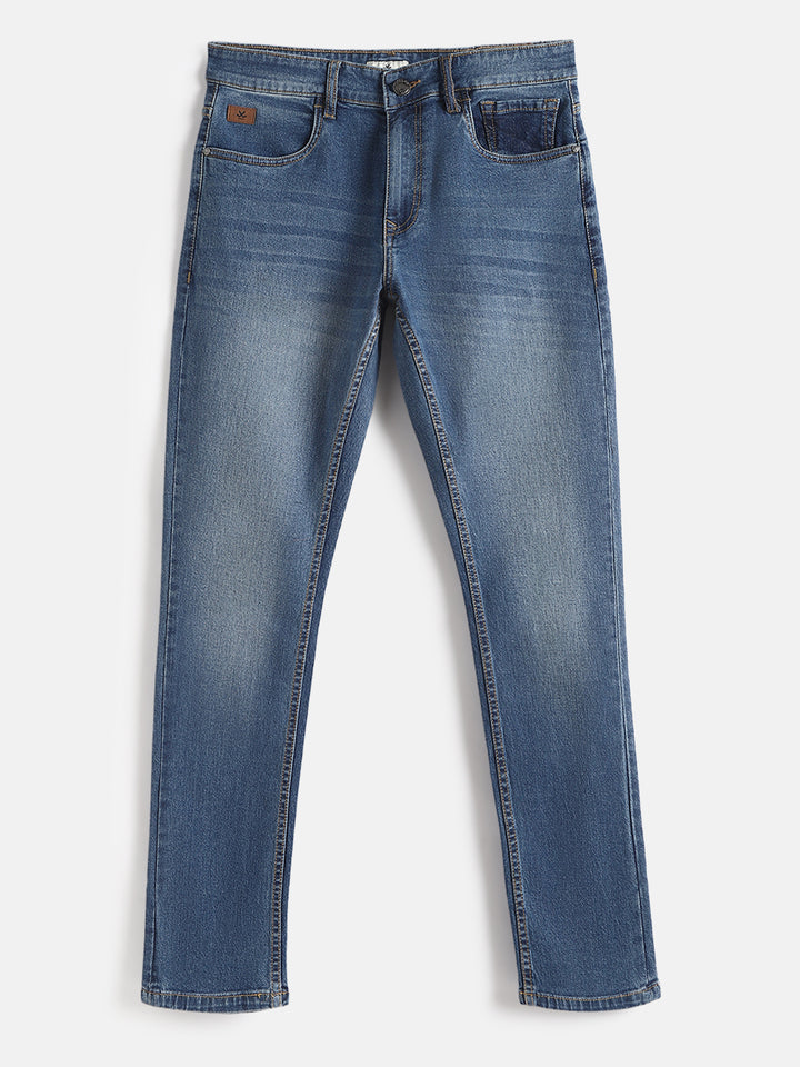 Light Fade Slim Fit Jeans | Blue