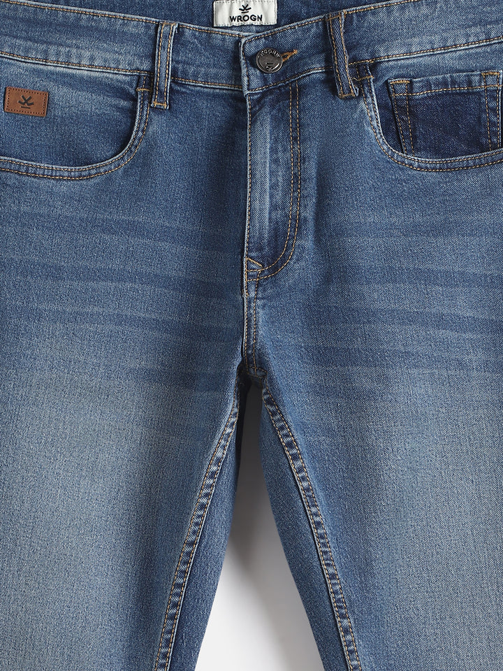 Light Fade Slim Fit Jeans | Blue