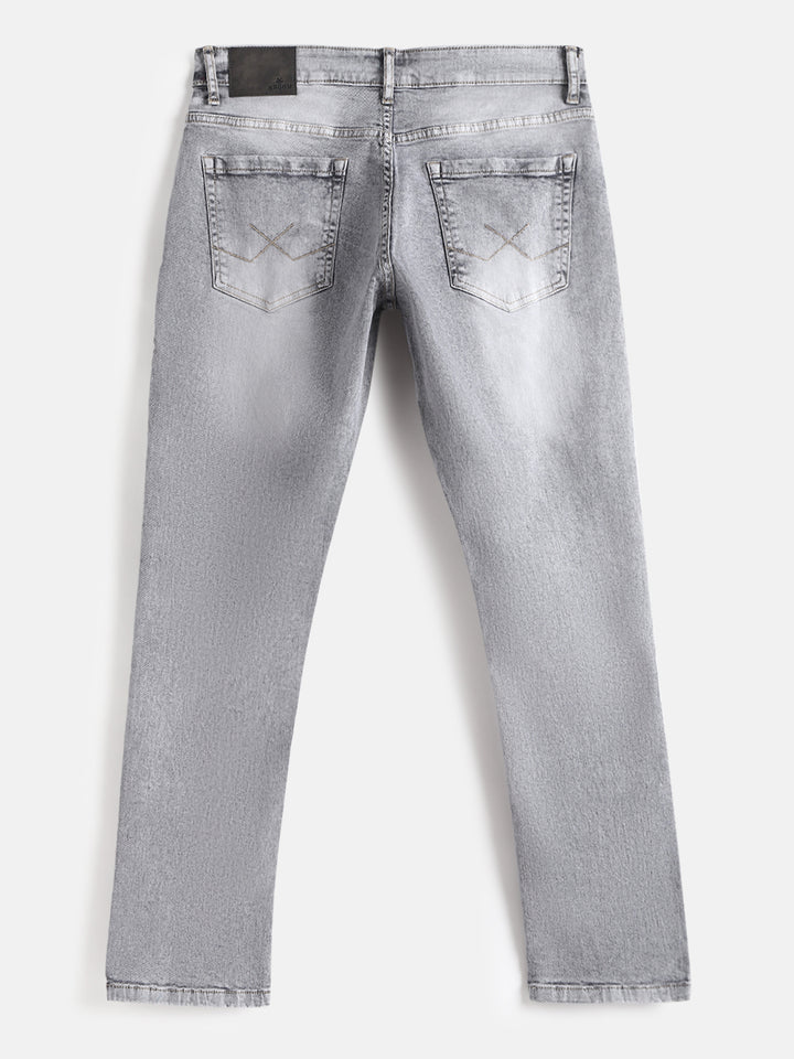 Light Fade Slim Fit Jeans | Grey