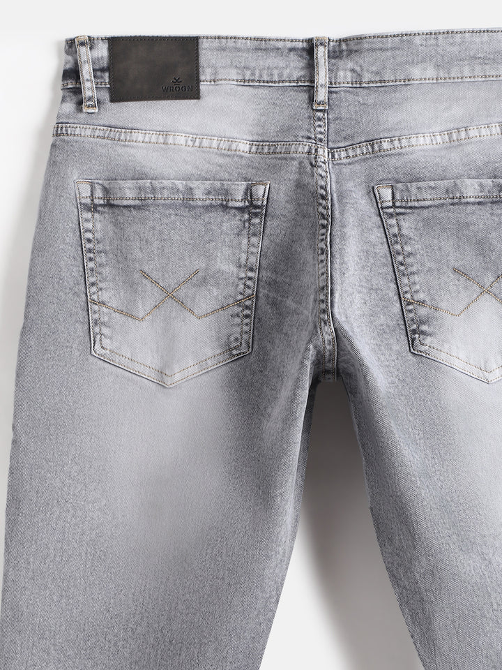 Light Fade Slim Fit Jeans | Grey