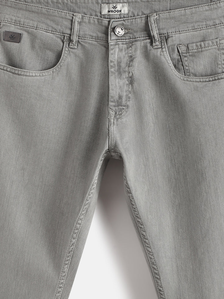 Casual Slim Tapered Jeans | Olive