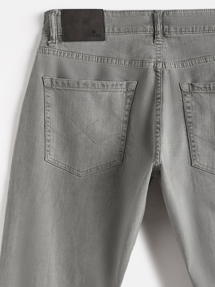 Casual Slim Tapered Jeans | Olive