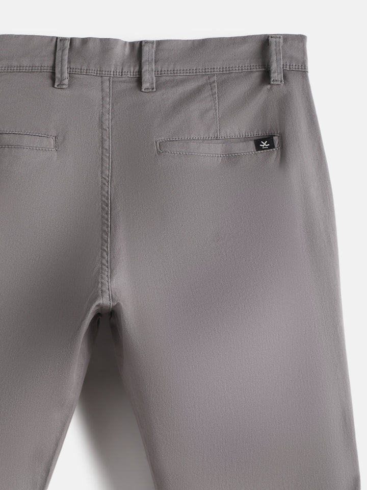 Casual Slim Fit Trouser | Grey