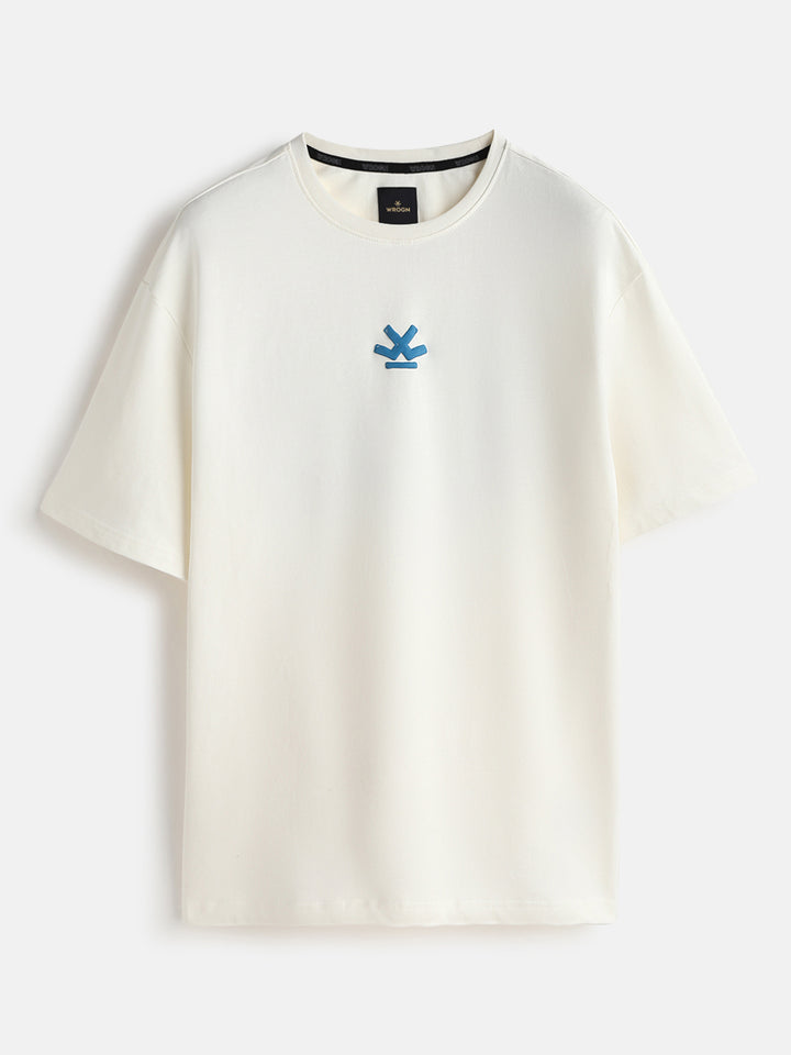 Puff Printed Oversized T-Shirt | Off White