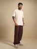 Raglan Sleeve Patch Pocket T-Shirt | Beige
