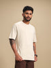 Raglan Sleeve Patch Pocket T-Shirt | Beige