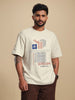 Casual Printed T-Shirt | Beige