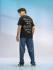 Casual Men's Graphic Tee | Black