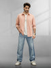 Regular Fit Linen Blend Shirt | Light Brown