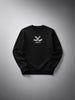 Men's Casual Branded Comfort Fit Sweatshirt  | Black
