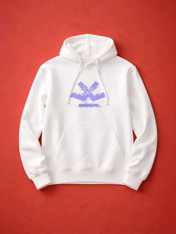 Men's Casual Branded Oversized Fit Sweatshirt | White