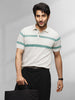 Flat Knit Slim Fit T-Shirt | Off White