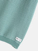 Slim Fit 100% Cotton Flat Knit Polo | Green
