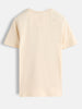 Ancient Markings Inspired Brand Carrier Slim Fit T-Shirt | Beige
