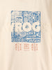 Ancient Markings Inspired Brand Carrier Slim Fit T-Shirt | Beige