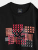Cross Stitch Inspired Brand Carrier With Embroidery And Print | Black