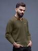 Men's Casual Slim fit Polo T-Shirt  | Olive