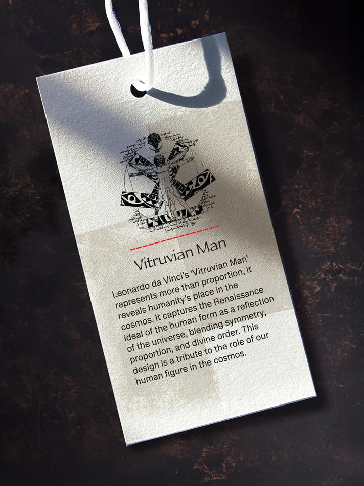 Wrogn X Aliens - The Vitruvian Man | Black T-Shirt