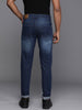 Heavy Fade Blue Textured Jeans